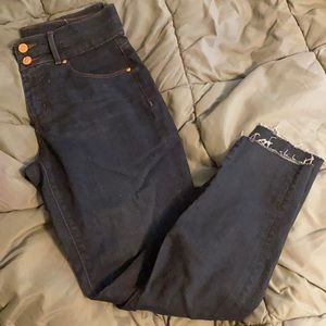 COPY - Loft high waisted double button jeans